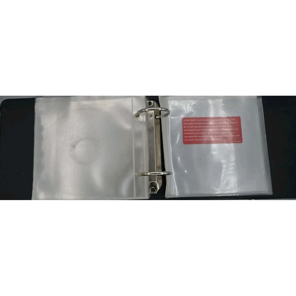 Gateway Software Storage Binder CD Holder,‎ Original Vintage, Binder Only